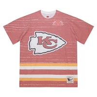 Men's Mitchell & Ness Red Kansas City Chiefs Jumbotron 3.0 T-Shirt