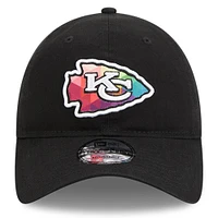 Men's New Era  Black Kansas City Chiefs 2023 NFL Crucial Catch 9TWENTY Adjustable Hat