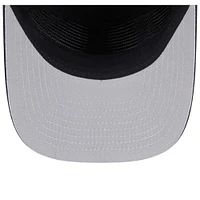 Men's New Era Black Kansas City Chiefs Injection Golfer Adjustable Hat