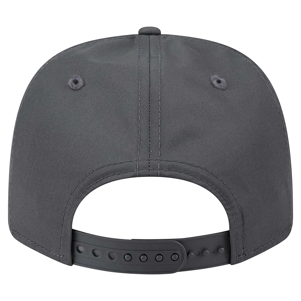 Men's New Era Graphite Kansas City Chiefs 9SEVENTY Stretch-Snap Hat