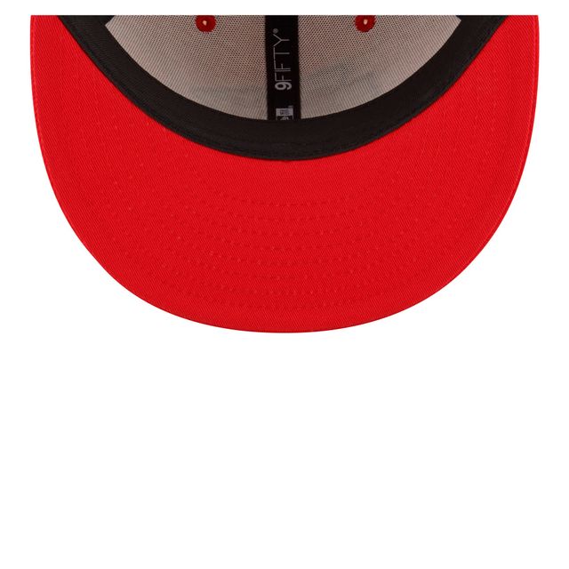 Casquette New Era pour homme Kansas City Chiefs 2022 Sideline - 9FIFTY Ink Dye Snapback