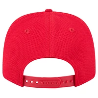 Men's New Era Red Kansas City Chiefs Adventure Patched 9SEVENTY Stretch-Snap Adjustable Hat