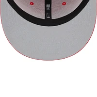 Men's New Era Red Kansas City Chiefs  Main Trucker 9FIFTY Snapback Hat