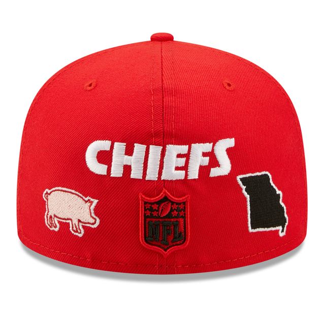 NWE CHIEF RED NEW NFL LOCAL 59FIFTY HATMENHIC