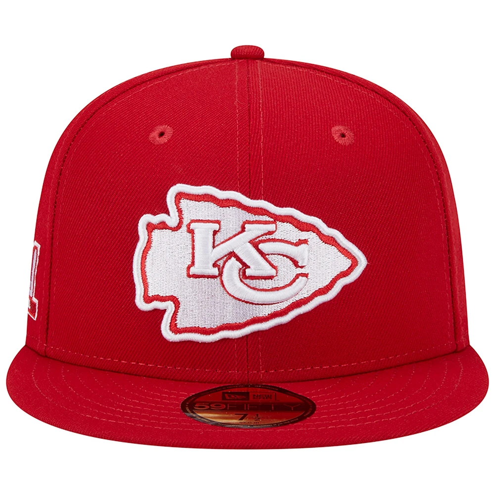 V107988 CHIEF SCAWHI NFL Patch principal 59FIFTY SCA HATMENHIC