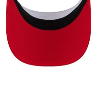 Men's New Era White/Red Kansas City Chiefs 2024 NFL Training Camp Adjustable Visor