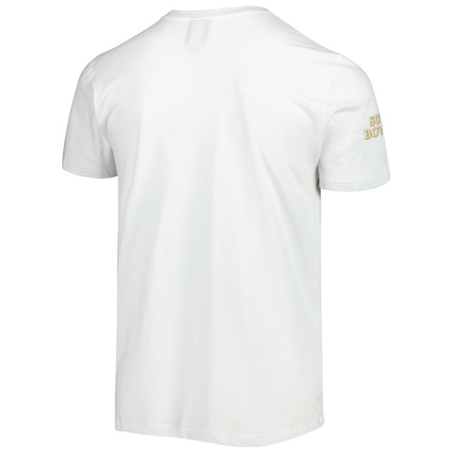 T-shirt pour homme New Era blanc Kansas City Chiefs Historic Champs