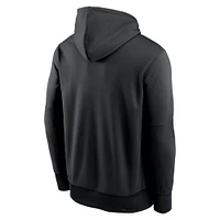 Men's Nike  Black Kansas City Chiefs 2023 AFC Champions Iconic Pullover Hoodie