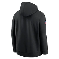 Men's Nike Black Kansas City Chiefs 2024 NFL Crucial Catch Club Pullover Hoodie