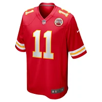 Men's Nike Carson Wentz  Red Kansas City Chiefs Game Jersey