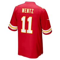 Men's Nike Carson Wentz  Red Kansas City Chiefs Game Jersey