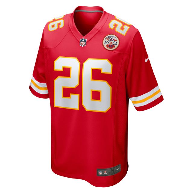 Maillot Nike Deon Bush pour homme, rouge, joueur de match des Chiefs Kansas City