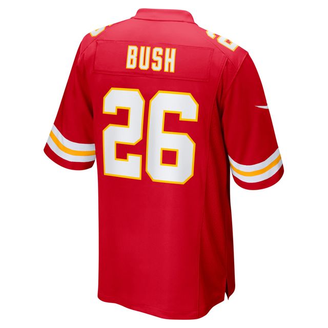 Maillot Nike Deon Bush pour homme, rouge, joueur de match des Chiefs Kansas City
