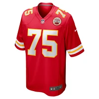Maillot de match Nike Ethan Driskell rouge Kansas City Chiefs pour homme