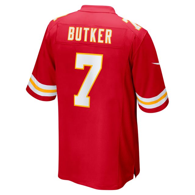 Maillot de match Nike Harrison Butker pour hommes, rouge, Kansas City Chiefs