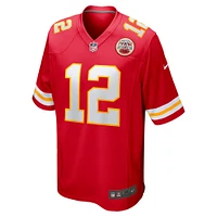 Maillot de match Nike Jared Wiley rouge Kansas City Chiefs pour homme