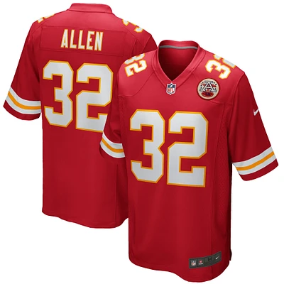 Maillot de joueur retraité Nike Marcus Allen pour hommes, rouge, Kansas City Chiefs Game