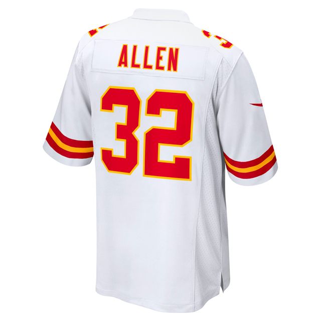 Maillot de match joueur retraité Nike Marcus Allen pour hommes, blanc, Kansas City Chiefs