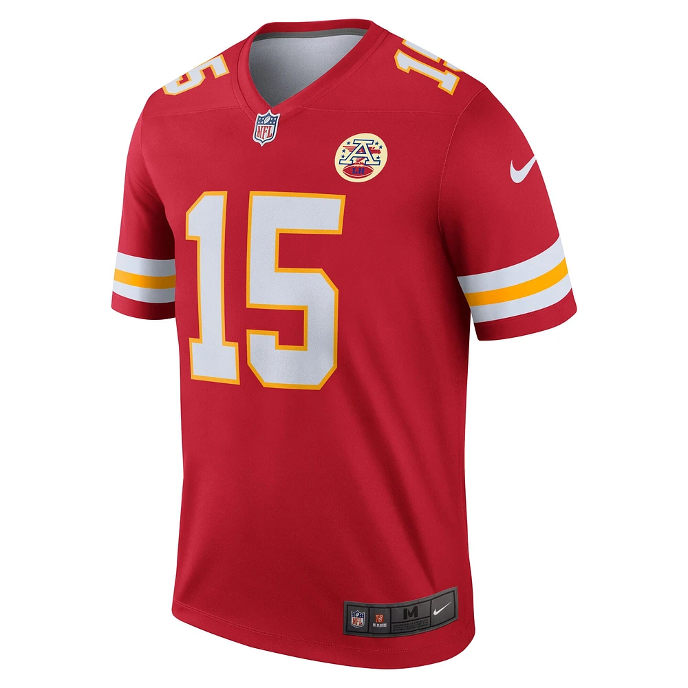 Men's Nike Patrick Mahomes Red Kansas City Chiefs Team Legend Jersey
