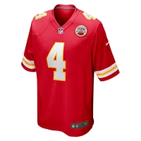 Maillot de match Nike Rashee Rice pour hommes, rouge, des Chiefs Kansas City