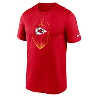 Men's  Nike Red Kansas City Chiefs Big & Tall Blitz Legend Icon T-Shirt