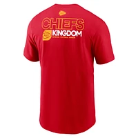 Men's Nike Red Kansas City Chiefs Outline T-Shirt