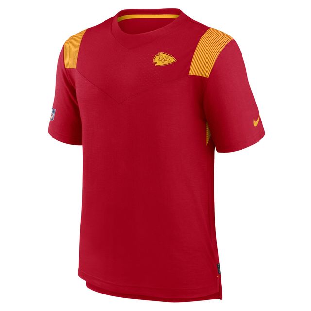 T-shirt Nike Kansas City Chiefs Player Sideline Performance pour homme rouge