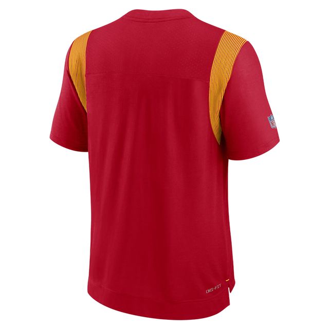 T-shirt Nike Kansas City Chiefs Player Sideline Performance pour homme rouge