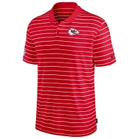 Men's Nike Red Kansas City Chiefs Sideline Lock Up Victory Performance Polo
