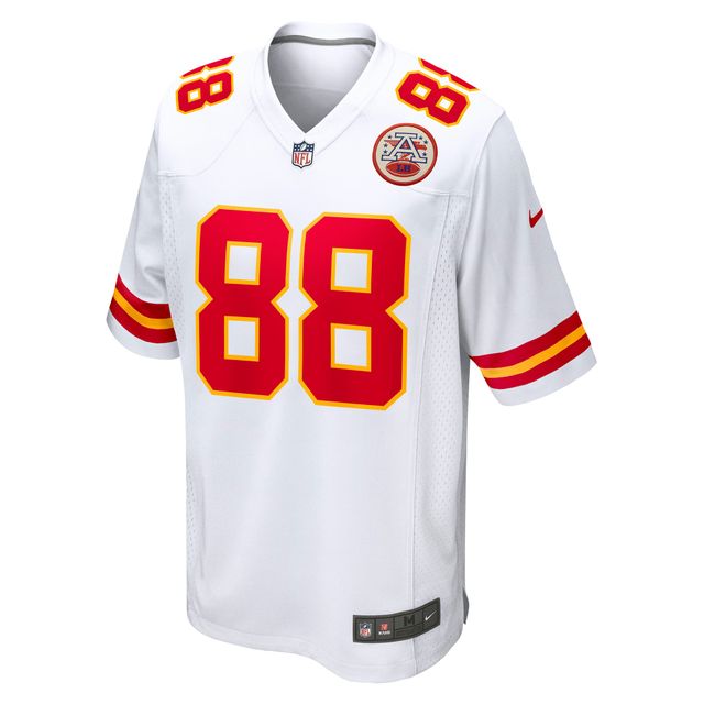 Maillot de match joueur retraité Nike Tony Gonzalez pour hommes, blanc, Kansas City Chiefs