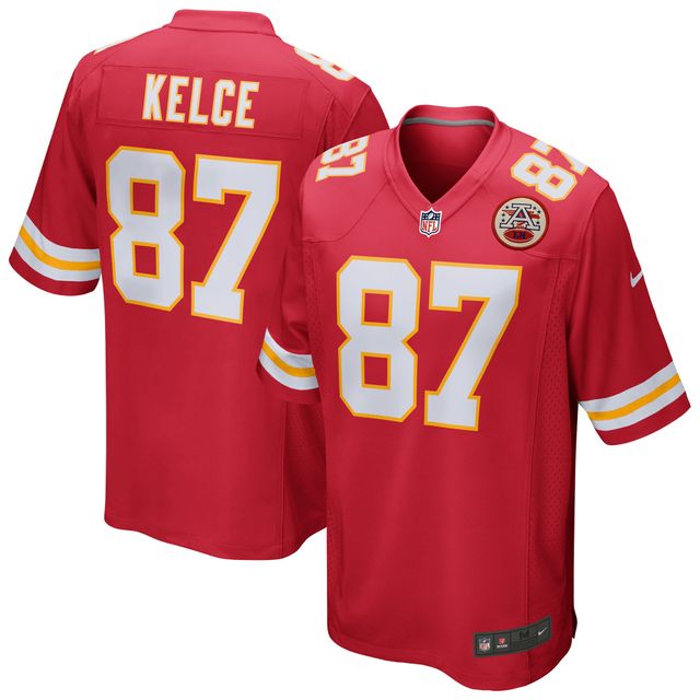 Maillot de match Nike Travis Kelce des Chiefs Kansas City pour homme, rouge
