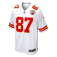 Men's Nike Travis Kelce White Kansas City Chiefs Player Game Jersey