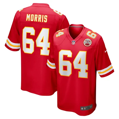 Maillot de match Nike Wanya Morris rouge Kansas City Chiefs pour homme