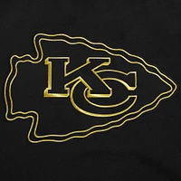 Men's Pro Standard Black Kansas City Chiefs Classic Chenille Pullover Hoodie