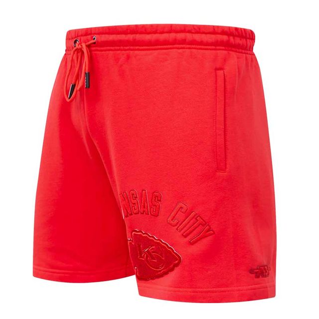 Short triple rouge Pro Standard des Chiefs de Kansas City pour hommes