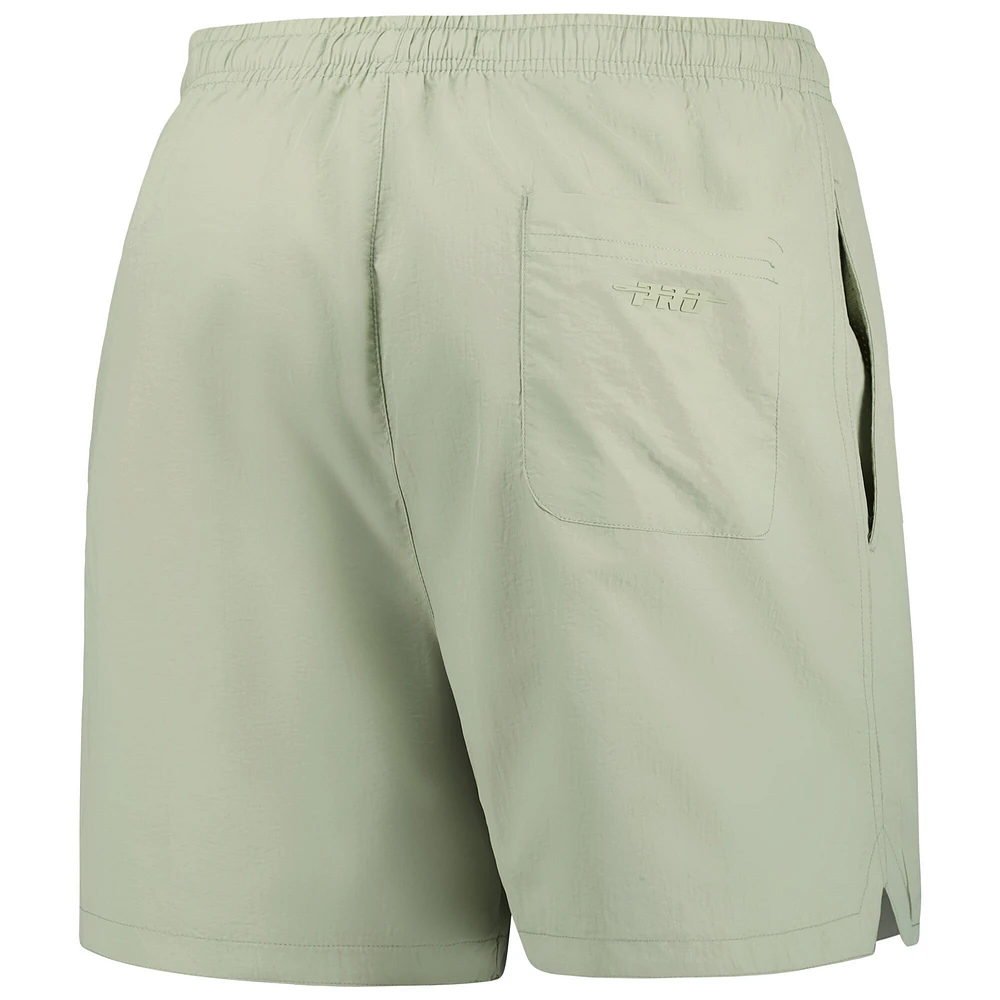 Men's Pro Standard  Light Green Kansas City Chiefs Neutrals 2.0 Woven Shorts