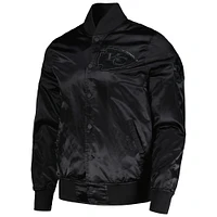 Veste noire à bouton-pression Pro Standard Patrick Mahomes pour hommes des Chiefs de Kansas City