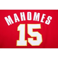 Men's Pro Standard Patrick Mahomes Red Kansas City Chiefs Player Name & Number Hoodie T-Shirt