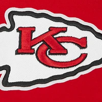 Men's Pro Standard Red Kansas City Chiefs Classic Warm-Up Short Sleeve Full-Snap Jacket