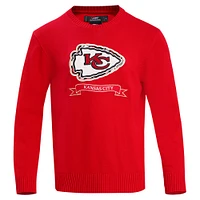 Men's Pro Standard Red Kansas City Chiefs Prep Knit Sweater