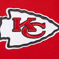 Men's Pro Standard Red Kansas City Chiefs Turn It Up Drop Shoulder Pullover Sweatshirt