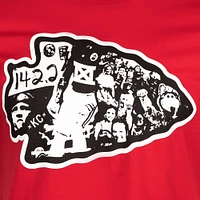 Men's Red Kansas City Chiefs x MADE MOBB T-Shirt