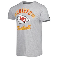 Men's Starter Heathered Gray Kansas City Chiefs Prime Time T-Shirt