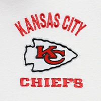 Men's Tommy Hilfiger Red/White Kansas City Chiefs Spencer Color Block Polo Raglan Pullover Sweatshirt