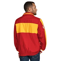 Men's Tommy Hilfiger Red Kansas City Chiefs Gael Lightweight Half-Zip Hoodie Jacket