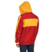 Men's Tommy Hilfiger Red Kansas City Chiefs Gael Lightweight Half-Zip Hoodie Jacket