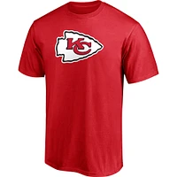 Men's Travis Kelce Red Kansas City Chiefs Player Icon Name & Number T-Shirt