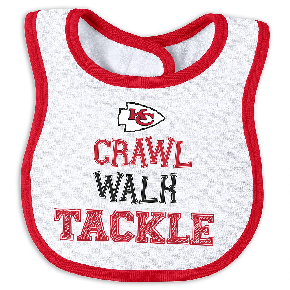 Newborn & Infant WEAR by Erin Andrews Kansas City Chiefs Sleep Play Set