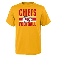 Preschool Gold/Red Kansas City Chiefs Fan Fave T-Shirt Combo Set