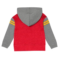 Toddler Kansas City Chiefs Club House Long Sleeve Hoodie Top and Leggings Two-Piece Set